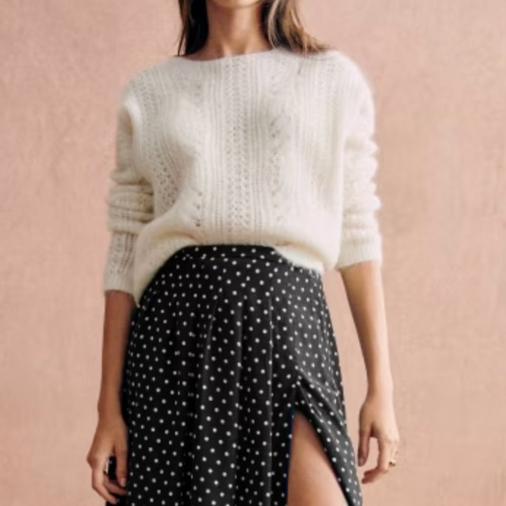 Sezane Susanna Cardigan mohair/wool